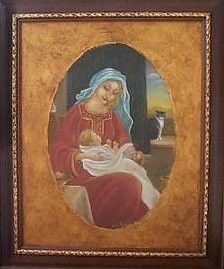 La Madonna del gatto alla finestra 